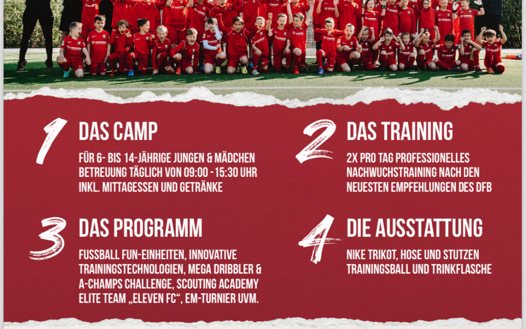 11 Teamsport Fußballcamp vom 29.07.-01.08. in Raßnitz