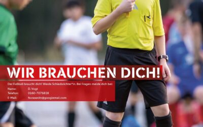 Werde Schiedsrichter beim FSV Raßnitz